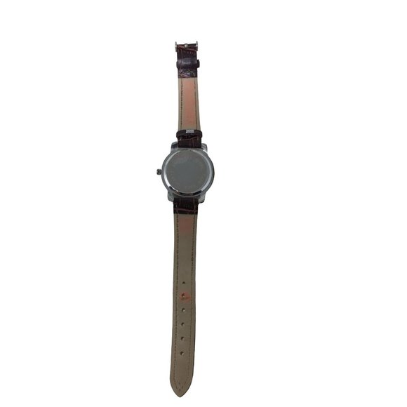 Women's Toni Wristwatch Stainless Steel with Brown Faux Leather Band - Picture 4 of 5